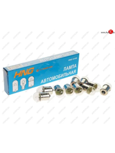 Лампа 12V R10W BA15s Long Life HNG HNG 12100
