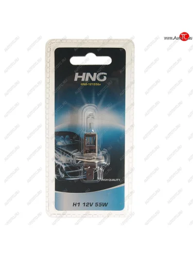 Лампа 12V H1 55W P14.5s блистер (1шт.) Long Life HNG HNG 12155бл