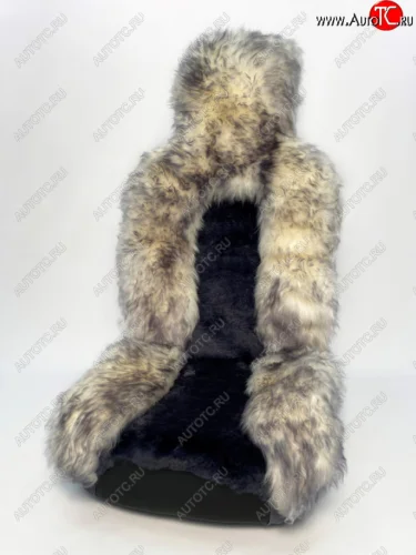 Накидка на сиденье мех натуральный (овчина австралийская) т.серая Jolly Premium PSV PSV 121868 PSV 121868
