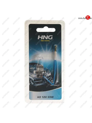 Лампа 12V H3 55W PK22s блистер (1шт.) Long Life HNG HNG 12355бл