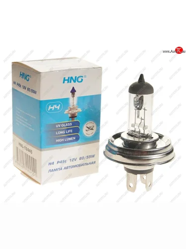 Лампа 12V H4 6055W P45t Long Life HNG HNG 12445