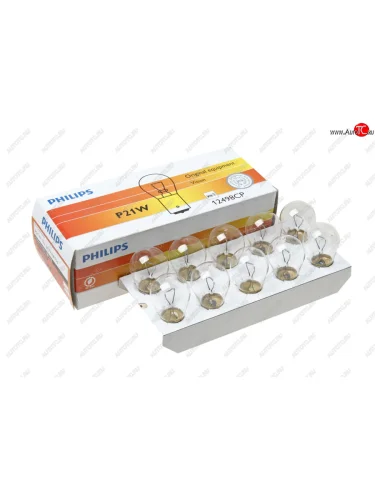 Лампа 12V P21W BA15s PHILIPS PHILIPS 12498cp