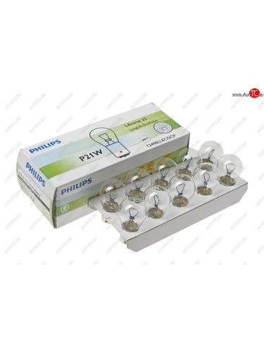 Лампа 12V P21W BA15s Long Life Eco Vision PHILIPS PHILIPS 12498llecocp