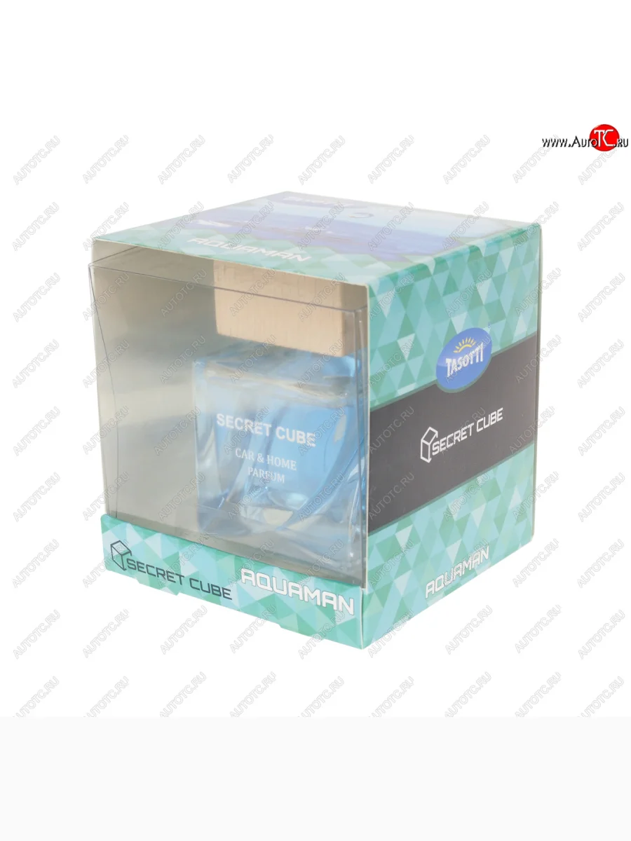 Ароматизатор на панель приборов жидкостной (aquaman) 50мл Secret Cube TASOTTI TASOTTI 12545  в Самаре Самарской области