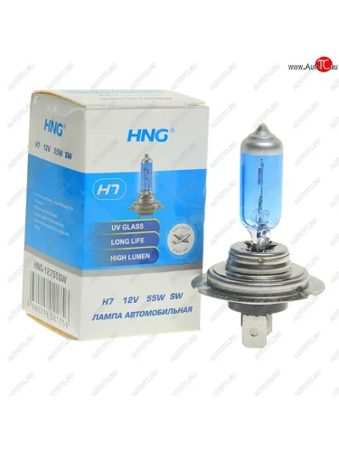Лампа 12V H7 55W PX26d Super White HNG HNG 12755sw