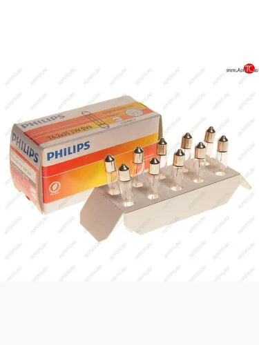 Лампа 12V C3W SV6 PHILIPS PHILIPS 12848cp