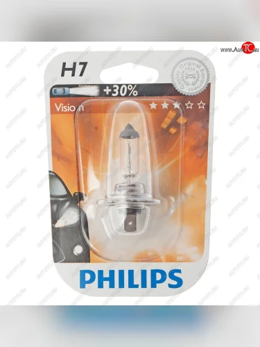 Лампа 12V H7 55W PX26d +30% блистер (1шт.) Premium PHILIPS PHILIPS 12972prb1