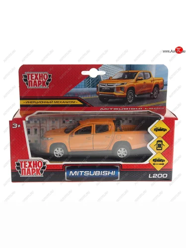 Модель автомобиля MITSUBISHI L200 металлическая ТЕХНОПАРК ТЕХНОПАРК 12 fil-gy