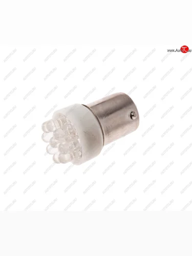 Лампа светодиодная 12V R10W BA15s 9 светодиодов белая МАЯК МАЯК 12t15-w9led МАЯК 12t15-w9led