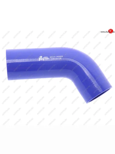 Патрубок КАМАЗ радиатора верхний (L=250мм,d=60) силикон MEGAPOWER MEGAPOWER 130-16-138