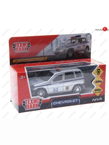 Модель автомобиля CHEVROLET Niva металлическая ТЕХНОПАРК ТЕХНОПАРК 132050132067178195 ТЕХНОПАРК 132050132067178195
