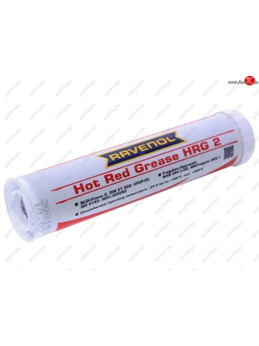 Смазка высокотемпературная Hot Red HRG2 0.4кг RAVENOL RAVENOL 1340121-400