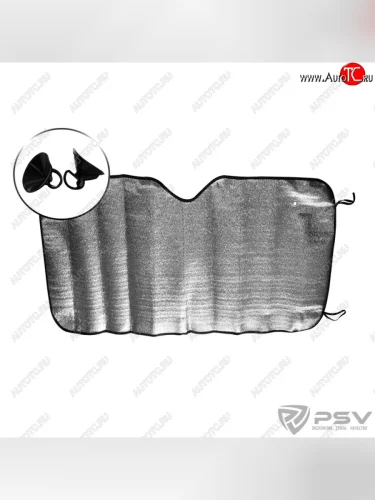 Шторка автомобильная для лобового стекла 150х80см светоотражающая Classic Series PSV PSV 134502