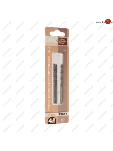 Сверло по металлу 4.0х75мм HSS (3шт.) ТЕХМАШ ТЕХМАШ 13617