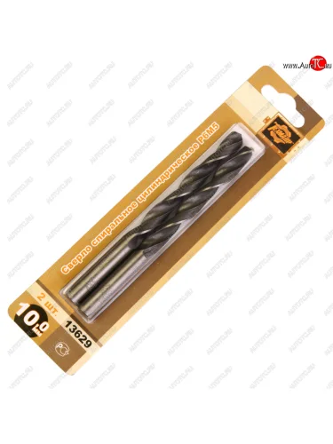 Сверло по металлу 10.0х133мм HSS (2шт.) ТЕХМАШ ТЕХМАШ 13629 ТЕХМАШ 13629