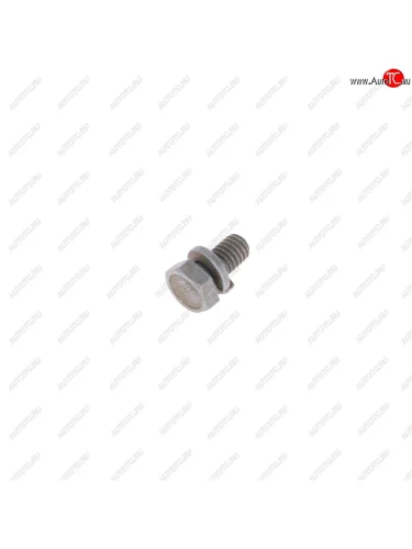 Болт М6х1.0х12 ВАЗ-2101 с пружинной шайбой крепления шланга тормозного NO NAME 13824111