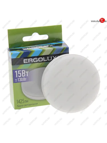 Лампа светодиодная GX53 15W(130W) 220V дневной свет ERGOLUX ERGOLUX 14240