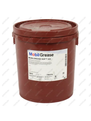 Смазка литиевая высокотемпературная XHP 222 18кг (синяя) MOBIL MOBIL 146379