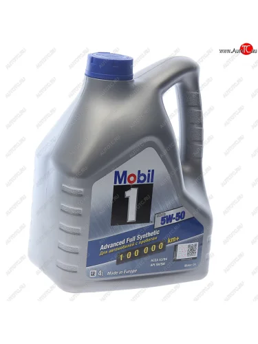 Масло моторное Mobil1 FSx2 5W50 синт.4л MOBIL MOBIL 156491