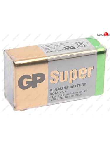 Батарейка KRONA 6LR61 9V термопленка 1шт. GP GP 1604a-s1