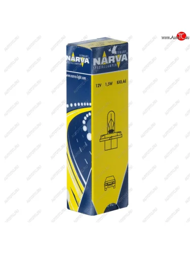 Лампа 12V 1.5W BX8.4d бежевый патрон Plastic Base NARVA NARVA 170483000