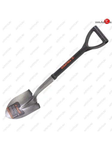 Лопата автомобильная штыковая с фиберглассовым черенком и ручкой TRUPER TRUPER 17195
