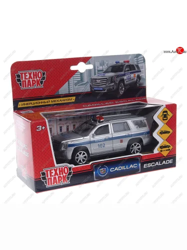 Модель автомобиля CADILLAC Escalade металлическая ТЕХНОПАРК ТЕХНОПАРК 176009176023176030 ТЕХНОПАРК 176009176023176030