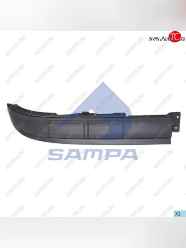 Спойлер бампера MERCEDES Actros нижний правый SAMPA SAMPA 18100039