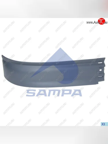 Спойлер бампера MERCEDES Actros левая часть SAMPA SAMPA 18100325