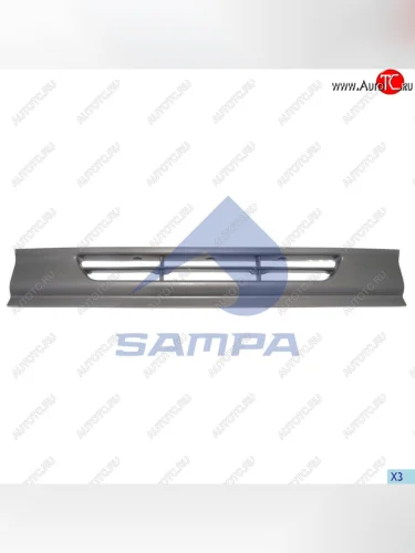 Спойлер бампера MERCEDES Actros центральная часть SAMPA SAMPA 18100327