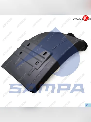 Крыло MERCEDES Actros кабины переднее правое задняя часть SAMPA SAMPA 18100550
