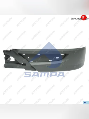 Спойлер бампера MERCEDES Actros MP3 переднего левый (узкий) SAMPA SAMPA 18100557