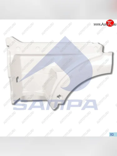 Панель MAN TGA TGX подножки ступени левой SAMPA SAMPA 18200042