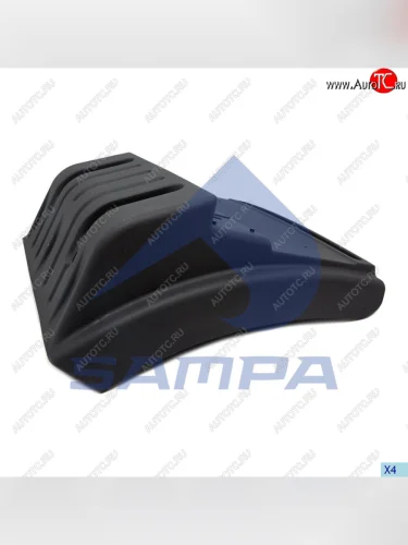 Крыло MAN TGA заднее левое задняя часть (680мм) SAMPA SAMPA 18200068