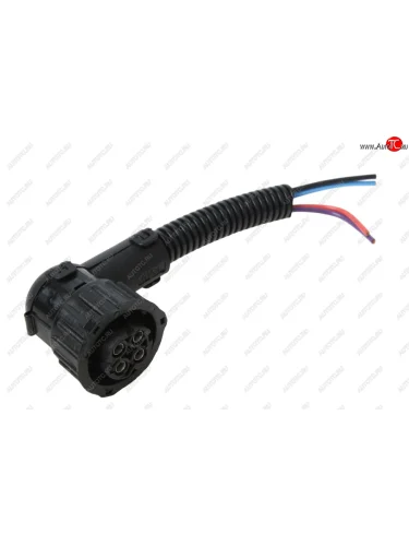 Штекер МАЗ угловой (4 провода, байонет) NO NAME 1845-967325-4