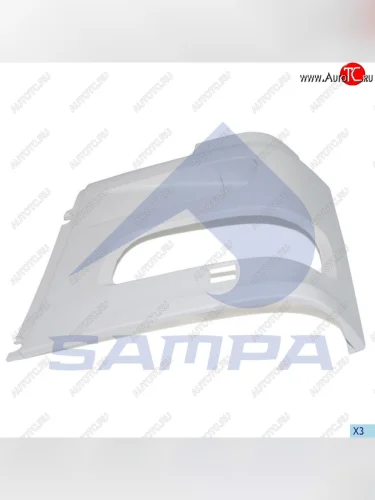 Облицовка DAF F95,105XF фары левой SAMPA SAMPA 18500083