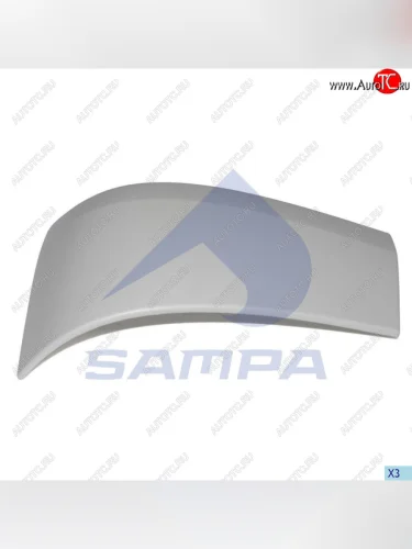 Накладка бампера RENAULT Premium переднего левая (угол) SAMPA SAMPA 18800097