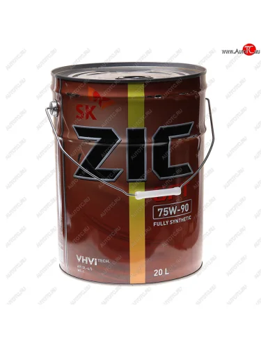 Масло трансмиссионное G-FT GL-45 75W90 синт.20л ZIC ZIC 192629