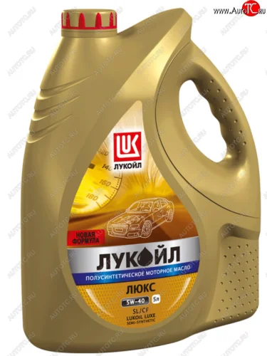 Масло моторное ЛЮКС SLCF 5W40 псинт.5л ЛУКОЙЛ LUKOIL 19300
