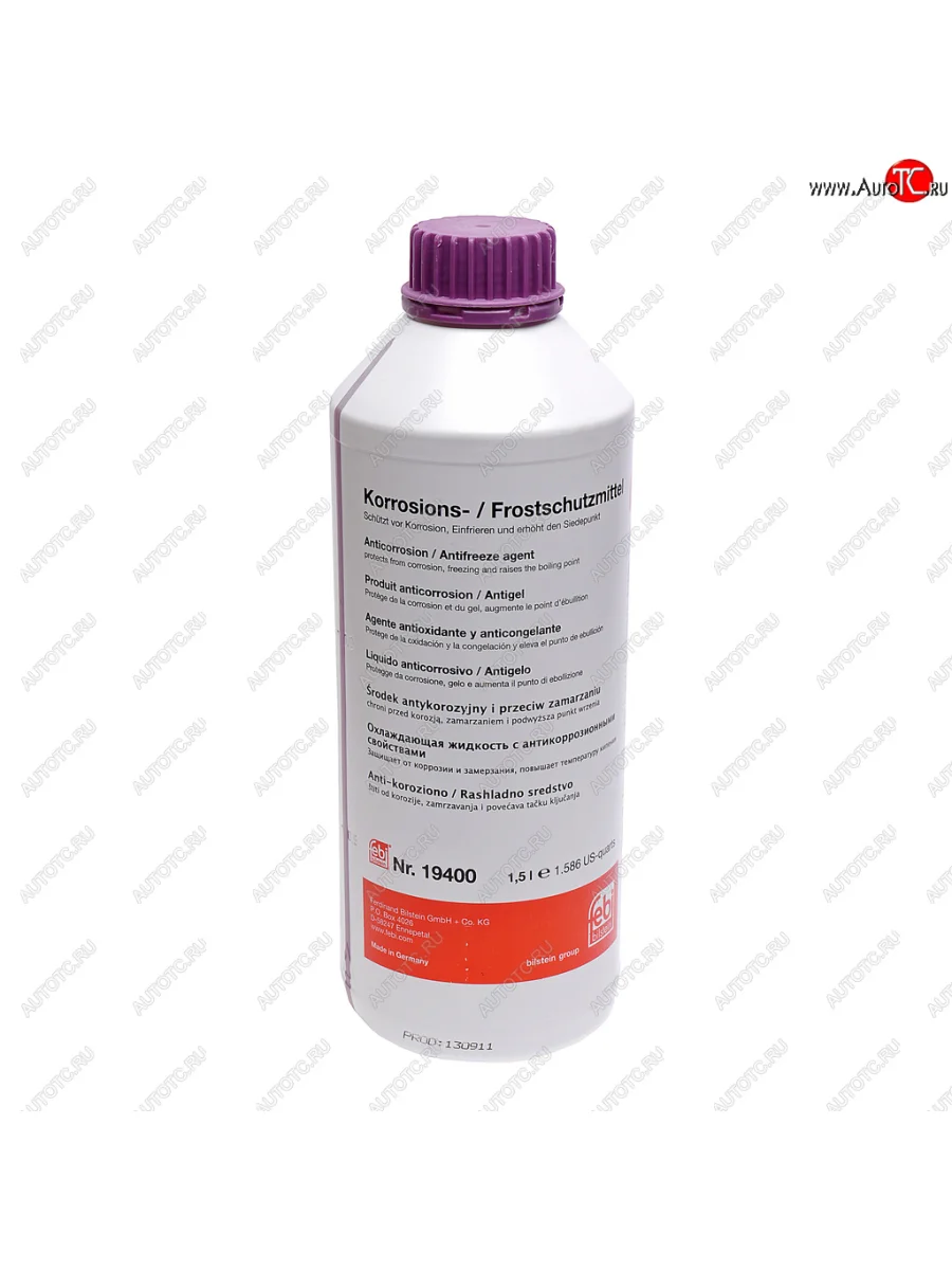 Антифриз фиолетовый концентрат 1.5л G012+ Plus FEBI FEBI 19400  в Самаре Самарской области