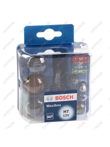 Лампа набор 12V (H7,P21W,PY21W,R5W,T4W,P215W,W5W,C5W) Maxibox BOSCH BOSCH 1987301113