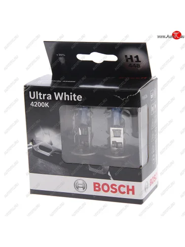 Лампа 12V H1 55W P14.5s (2шт.) Ultra White BOSCH BOSCH 1987301180