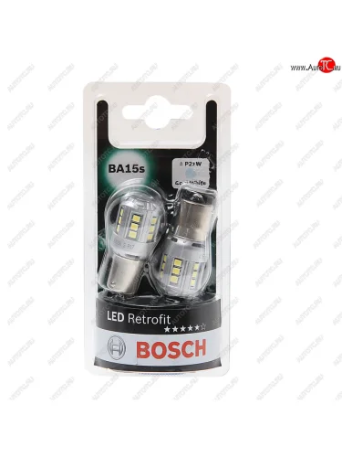 Лампа светодиодная 12V P21W BA15S 6000K блистер (2шт.) Retrofit BOSCH BOSCH 1987301517