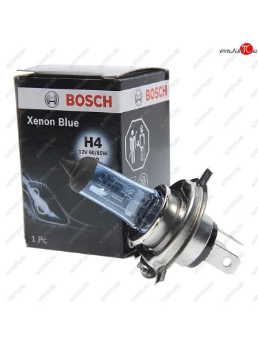 Лампа 12V H4 6055W P43t-38 Xenon Blue BOSCH BOSCH 1987302045