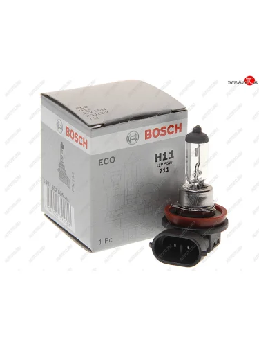 Лампа 12V H11 55W PGJ19-2 Eco BOSCH BOSCH 1987302806