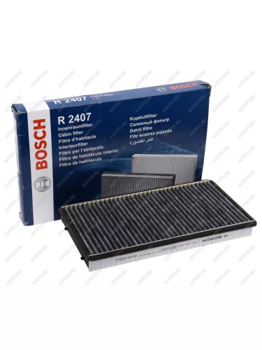 Фильтр воздушный салона PORSHE 911 Carrera (05-) угольный BOSCH BOSCH 1987432407 BOSCH 1987432407