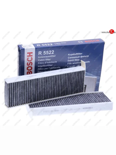 Фильтр воздушный салона PEUGEOT Partner (08-),3008 CITROEN Berlingo (08-) угольный (2шт.) BOSCH BOSCH 1987435522
