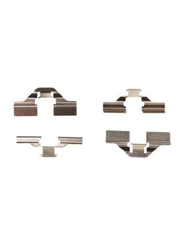 Комплект VW AUDI монтажный колодок тормозных задних BOSCH BOSCH 1987474253 BOSCH 1987474253