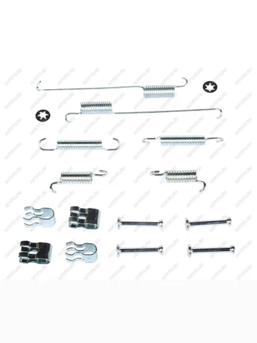 Комплект FIAT Punto (94-99) монтажный колодок тормозных задних BOSCH BOSCH 1987475219