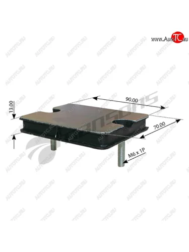 Отбойник DAF CF,XF рессоры задней MANSONS MANSONS 200.156